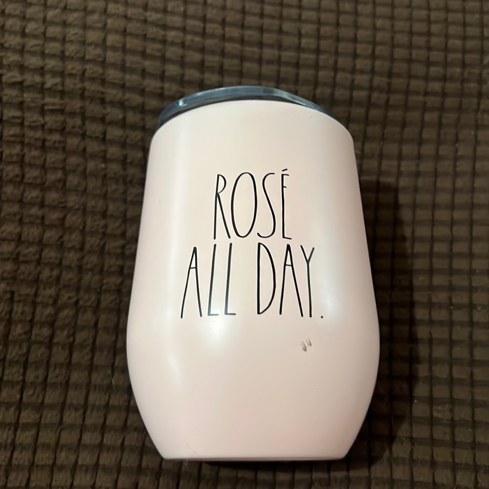 Rae Dunn rose all day tumbler